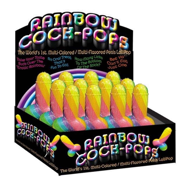 Paleta de caramelo rainbown pop