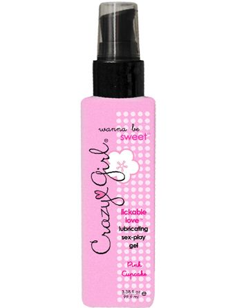 Crazy Girl Lubricante comestible Pink cupcake