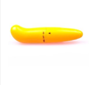 Mini vibrador amarillo