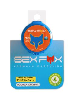 Pastillas estimulantes Sex Fox con 20 pzs
